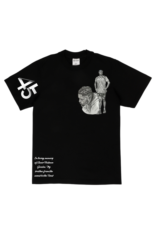 HakMir Dedication tee Front logo print